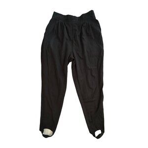 80s Vintage Black Strirrup Pants COUNTERPARTS Brand